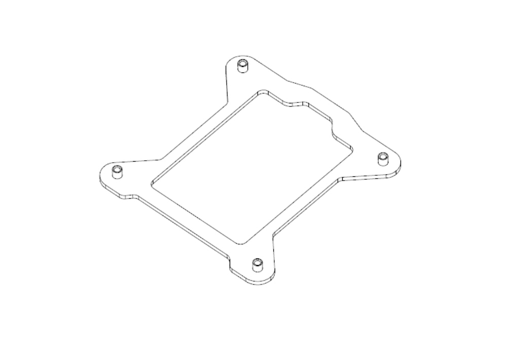Backplate - 1156A
